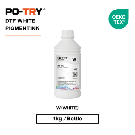 PO-TRY ECO-Friendly DTF No Clog White Ink 1kg