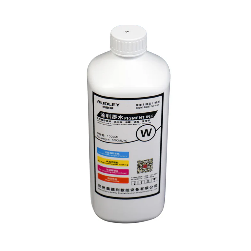 PO-TRY DTF Ink 1kg - Eco-Friendly No-Clog Series (CMYK/W)