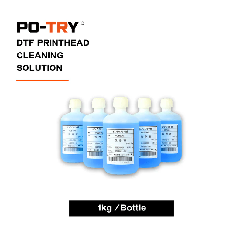 PO-TRY 1KG DTF Printhead Cleaning & Flushing Solution