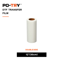 DTF Transfer Films - 30cm (12in) Double-Side Hot Peel