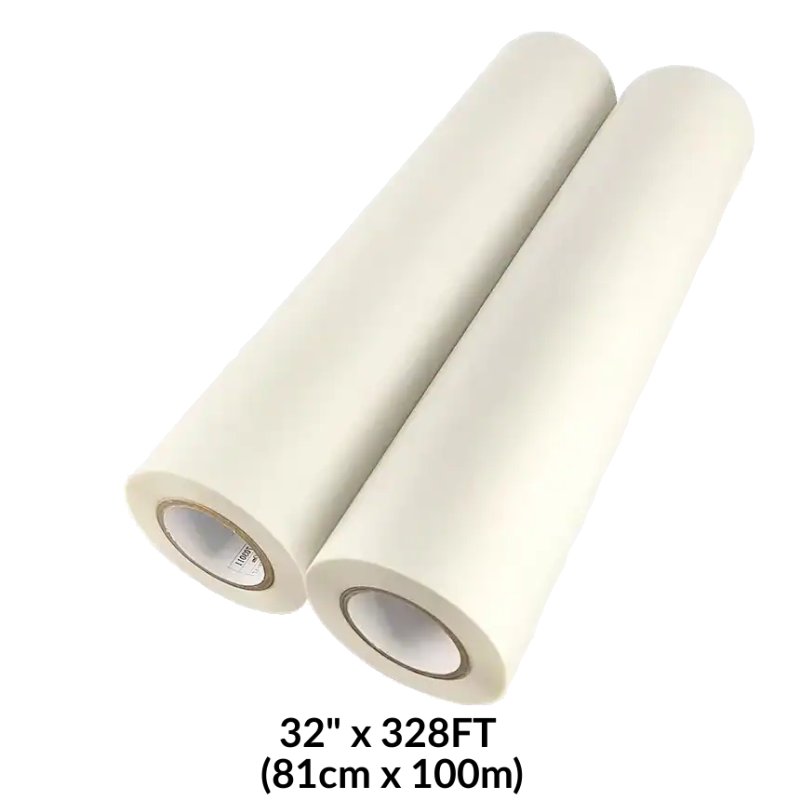 Audley DTF Transfer Film 32″ x 328ft Double Side Hot Peel